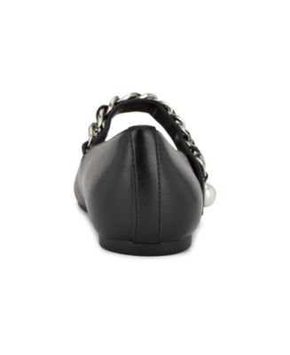 Women's Platy Embellished Mary Jane Ballet Flats