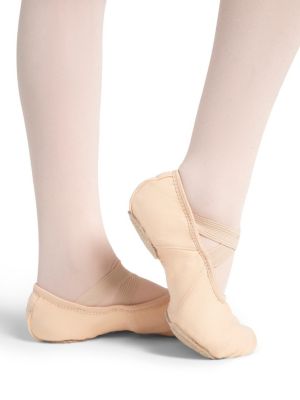 Girls Hanami Canvas Ballet Shoe Light Pink