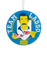 Hallmark Ted Lasso Team Lasso Christmas Ornament - Multi-colored