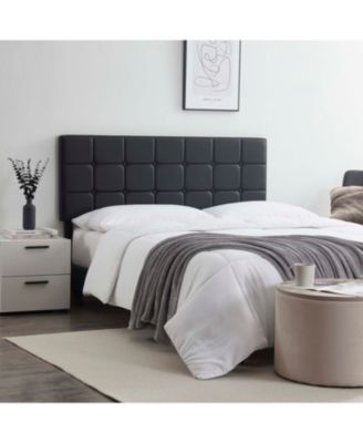 Button Tufted Upholstered Headboard - Full