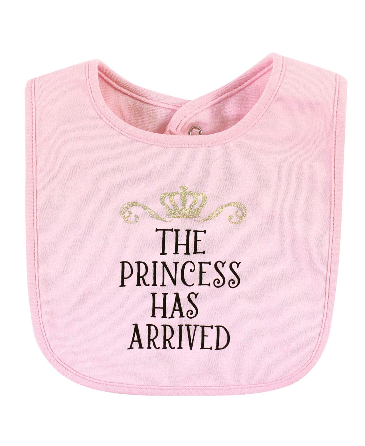 Hudson Baby Infant Girl Cotton Bib and Sock Set, 0-6 Months - Toile