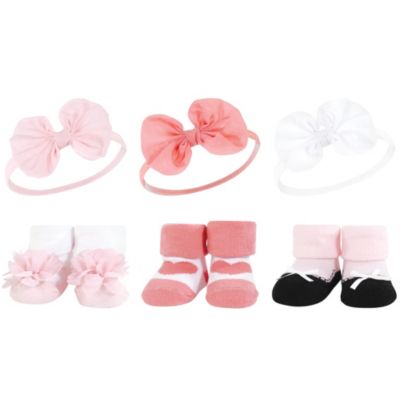 Girls Soft Headband and Socks Giftset 12Pc