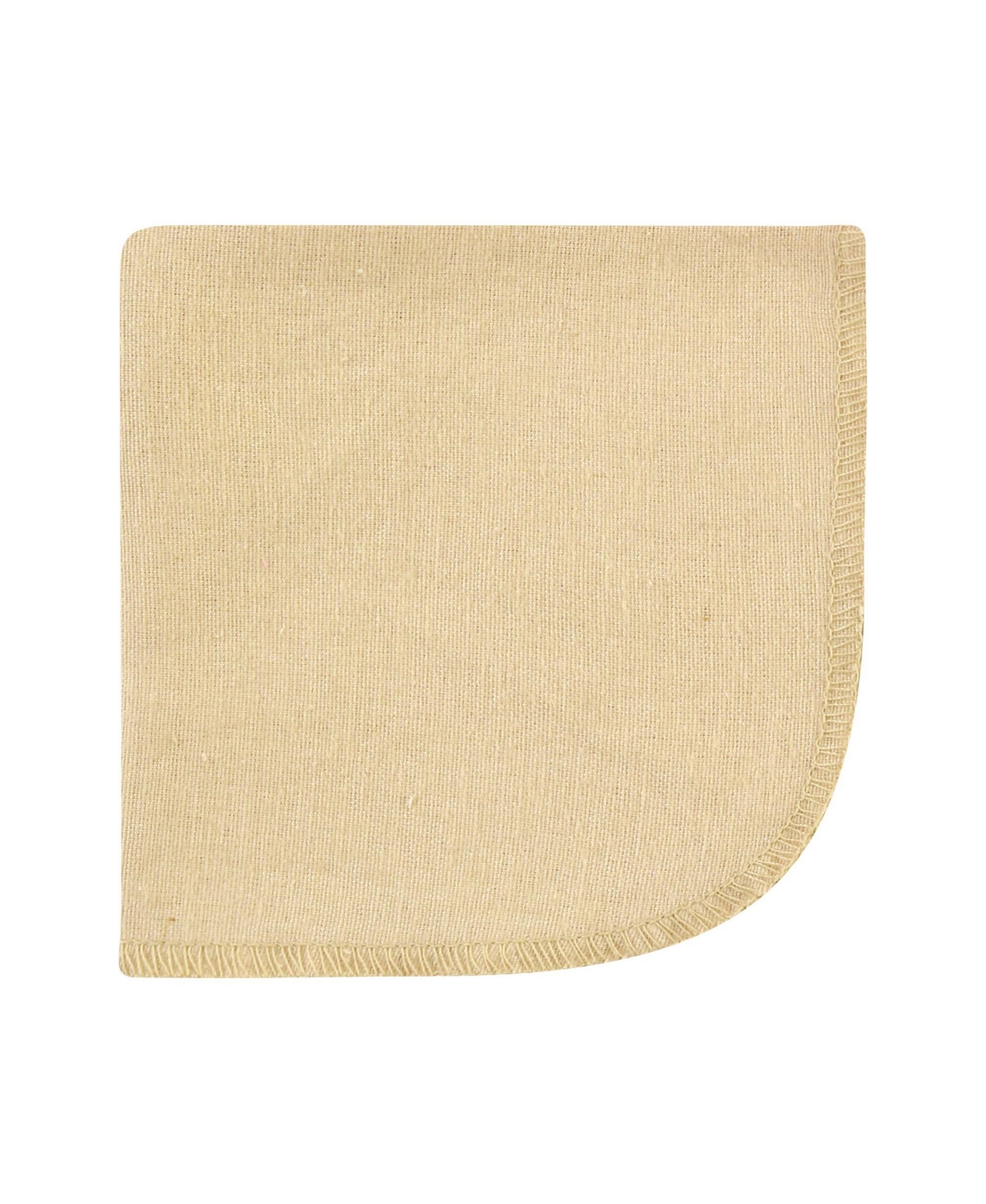 Hudson Baby Flannel Cotton Washcloths, Brown Bear 12 Pack, One