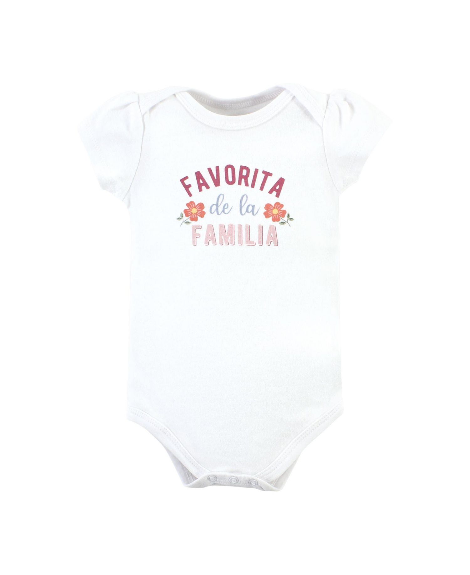 Baby Girls Hudson Cotton Bodysuits 5-Pack