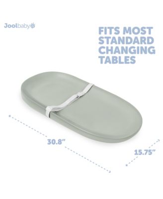 Waterproof Baby Changing Pad - Easy to Clean, Lightweight & Portable - Large Foam Cushion for Comfort