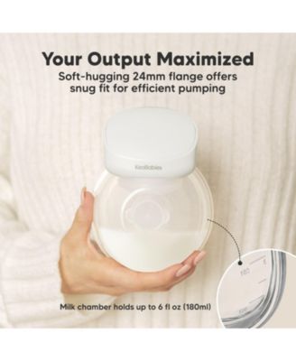 Pulse S10 Pro Breast Pump, Hands Free Double Electric Breast Pumps, Wearable Breastfeeding Pump Portable, 24mm Flange