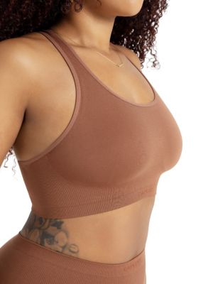 Women's Seamless Racerback Sports Bra