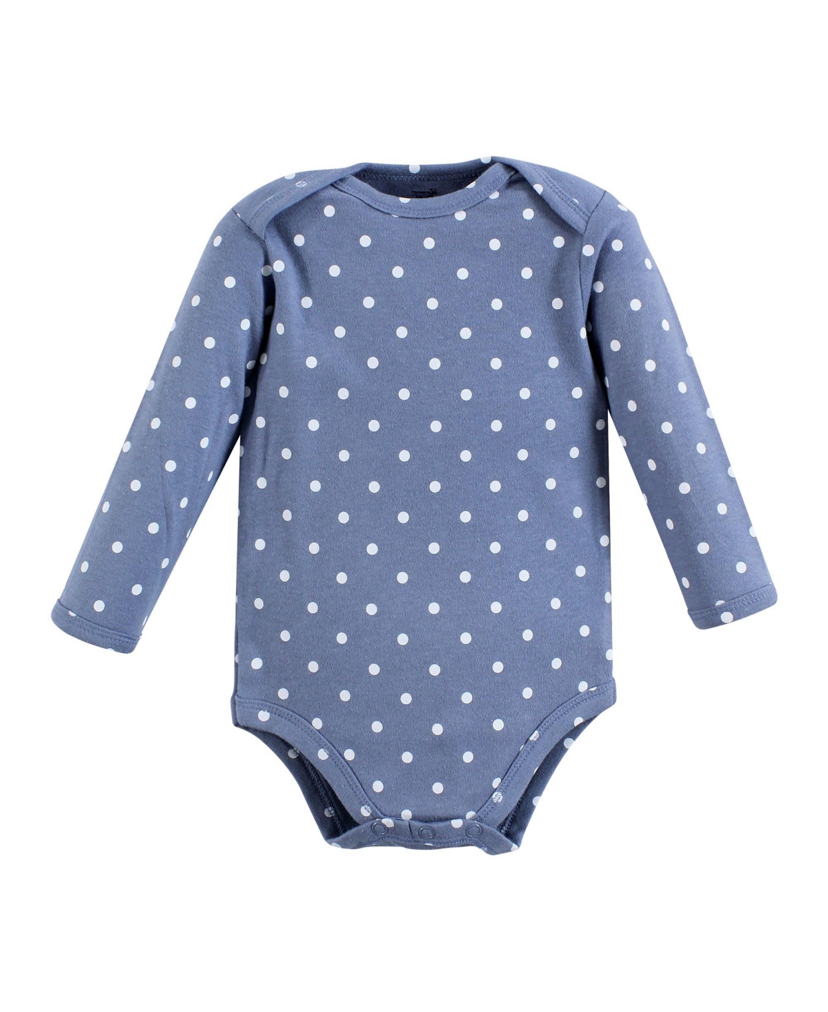 Touched by Nature Baby Girls Organic Cotton Long-Sleeve Bodysuits, Months - Bubblegum floral