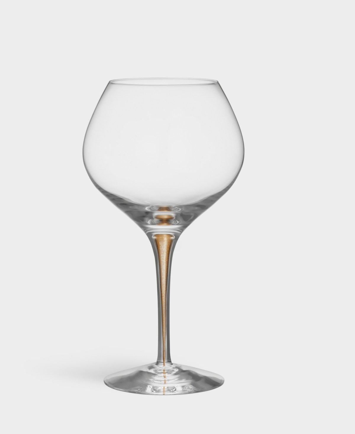 Orrefors Intermezzo Bouquet Stemware Set Of 4 In Gold