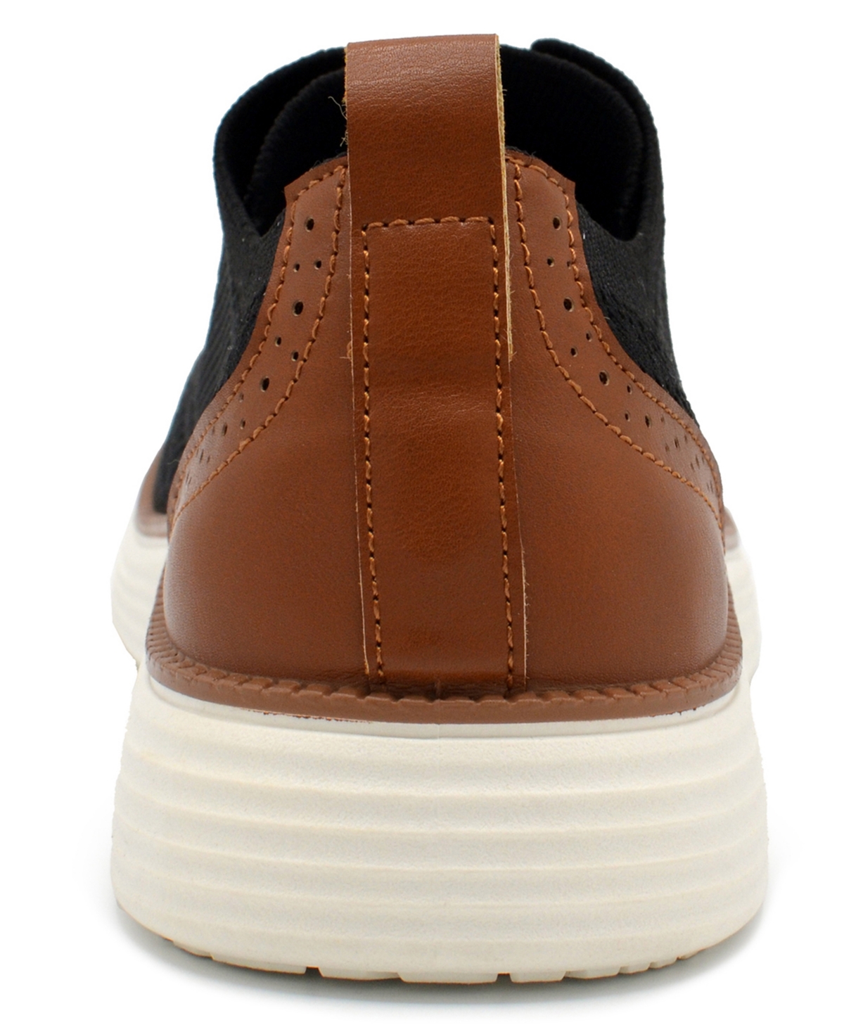 AKADEMIKS MEN'S OLNEY WINGTIP KNIT OXFORD SHOES 