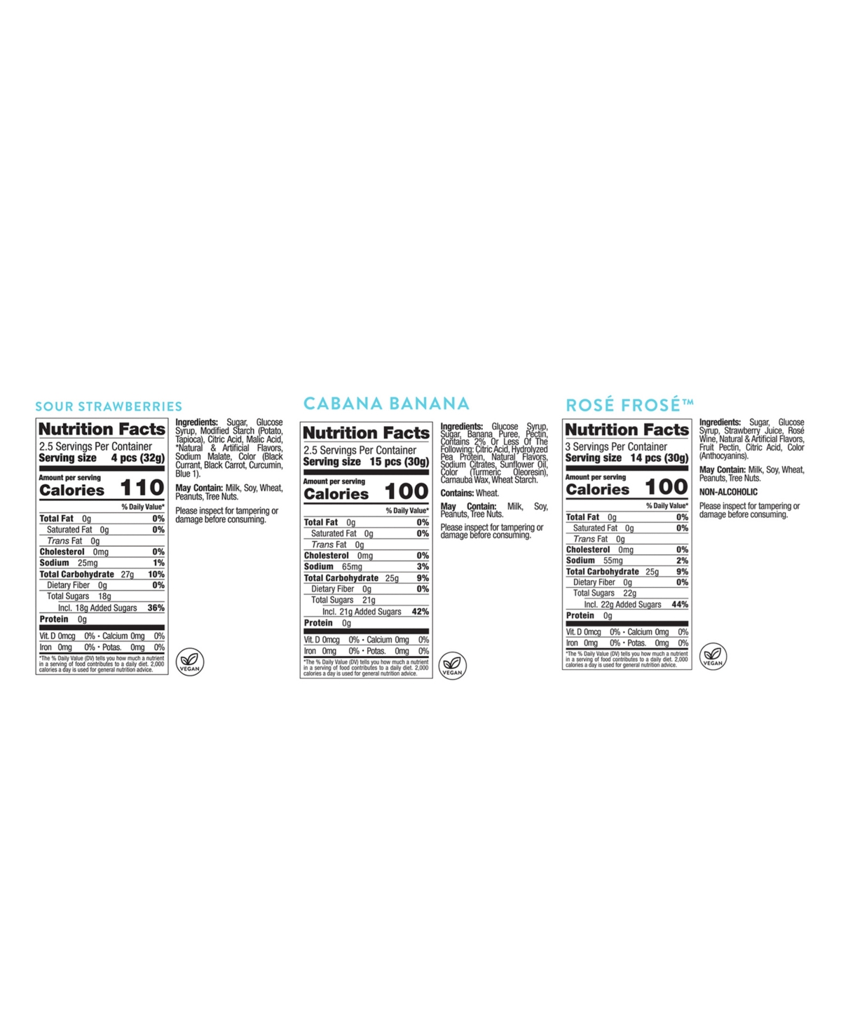 Sugarfina Cabana Cocktail Candy Bento Box, 3 Piece In No Color