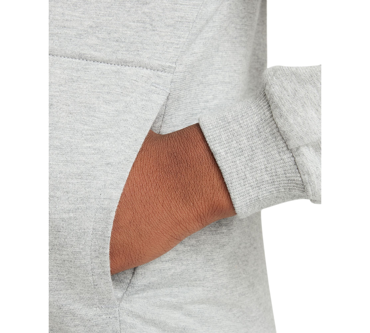Nike Big Kids Sportswear Club Full-Zip Knit Jacket -heather