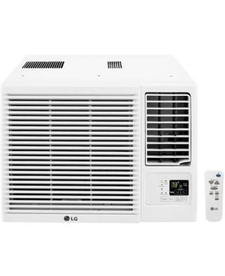 LG 12,200 BTU Window Air Conditioner with 11,200 BTU Heating Capacity ...