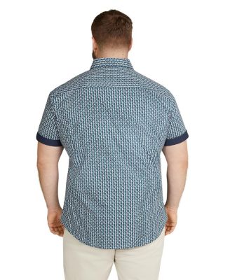 Джонни Бигг Johnny Bigg Мужская эластичная рубашка с принтом Eagen 13790₽