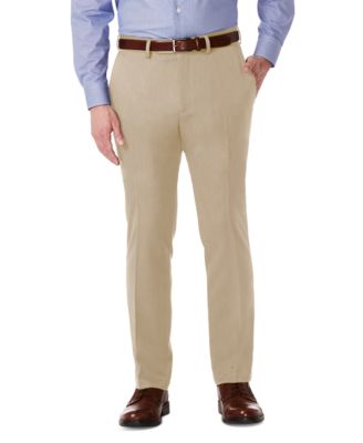 Men Slim-Fit Heather Dress Pants