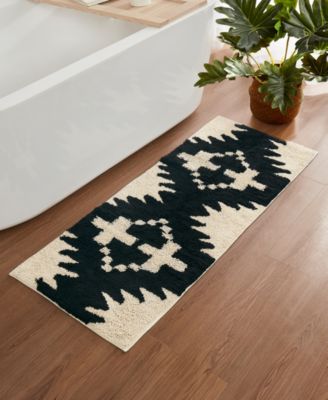 Spider Rock Cotton Bath Rug 24" x 60"