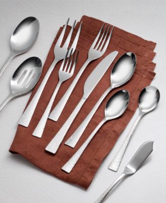 Stainless Steel Ashlyn Mirror 67-Pc. Flatware Set, Service for 12