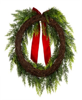 National Tree Company Christmas Classic Wreath, 24 Inches