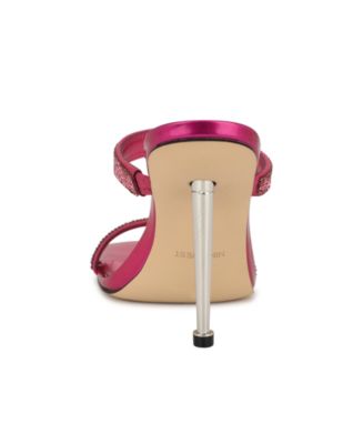 Women's Yogirl Square Toe Slip-On Dress Sandals