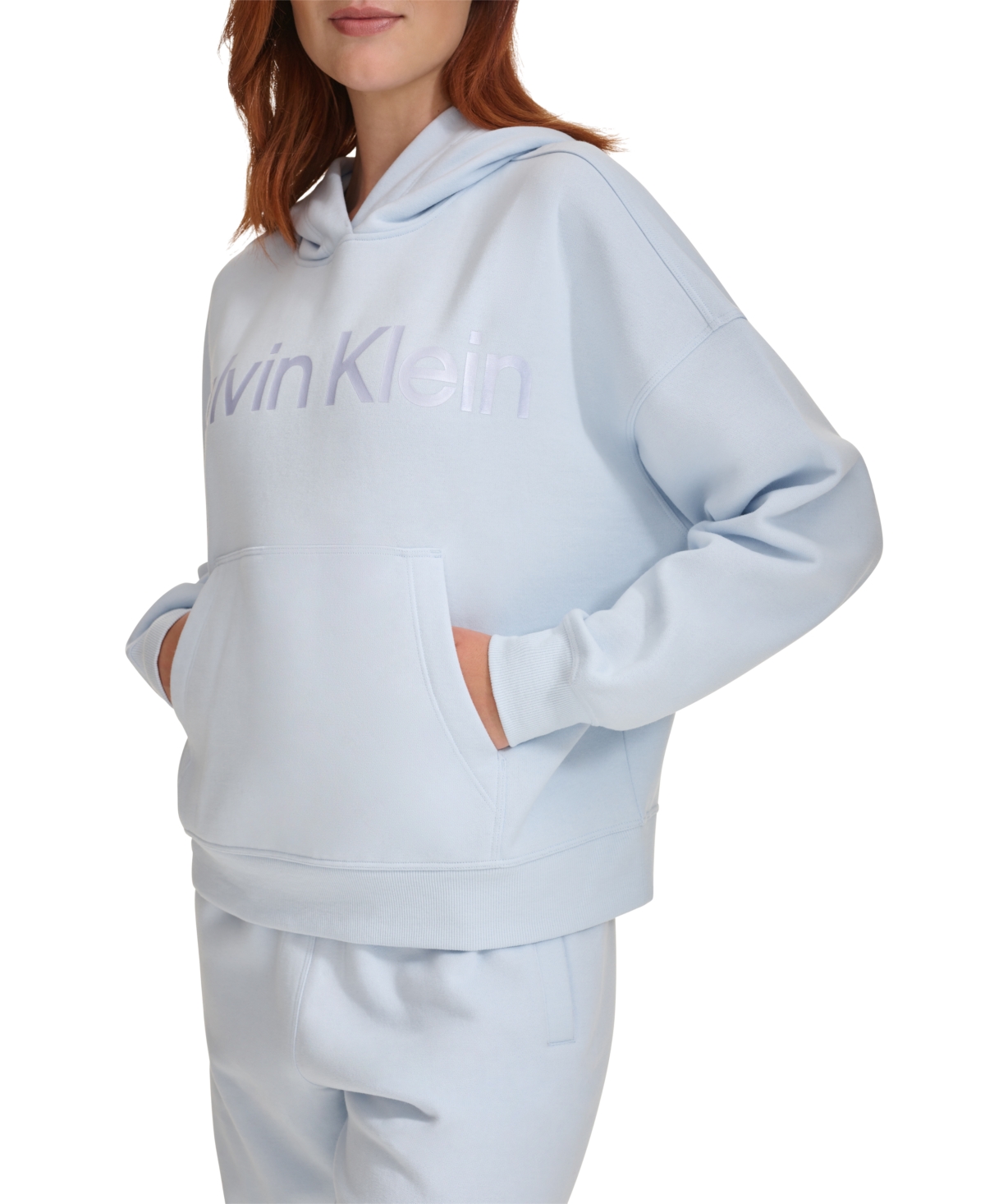Calvin Klein Performance Women's Fleece Logo Hoodie