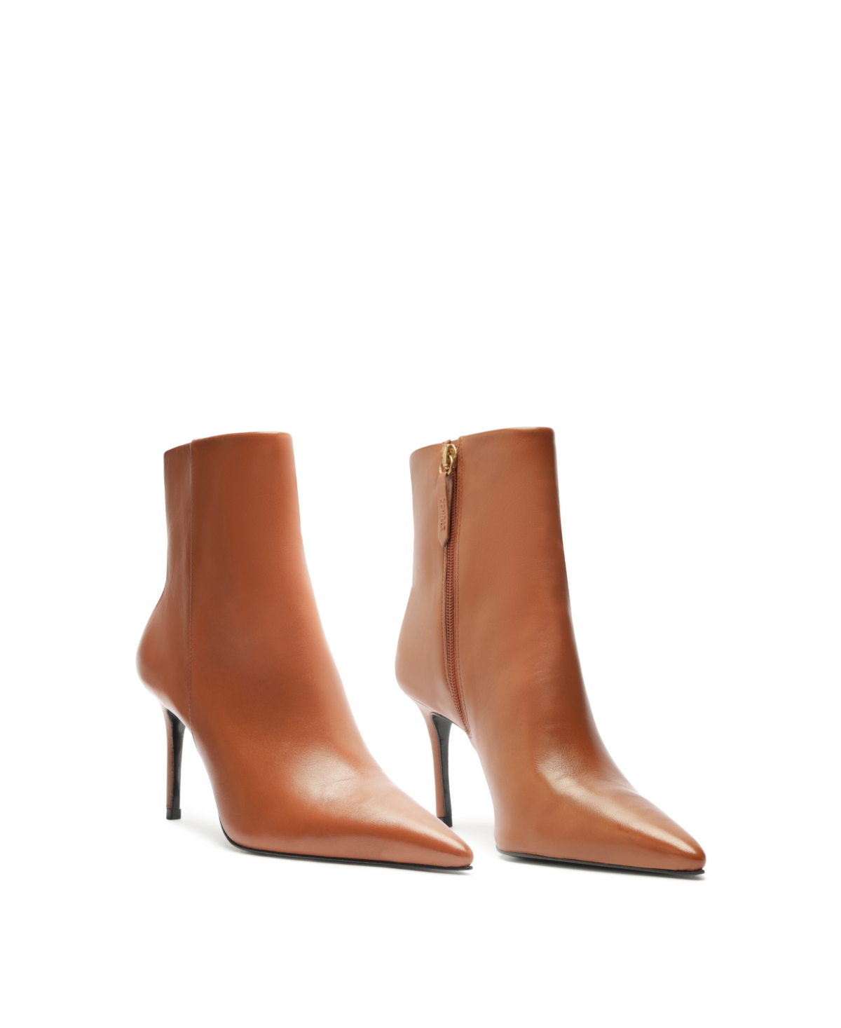 Shop Schutz Women's Mikki High Stiletto Booties In Brown