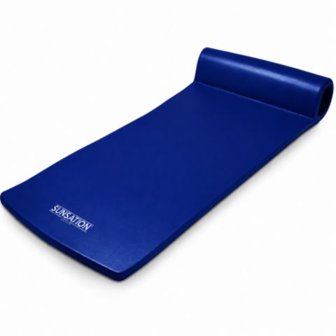 Детская игрушка TRC Recreation Sunsation 1.75" Thick Foam Lounger Swimming Pool Float, Navy Blue