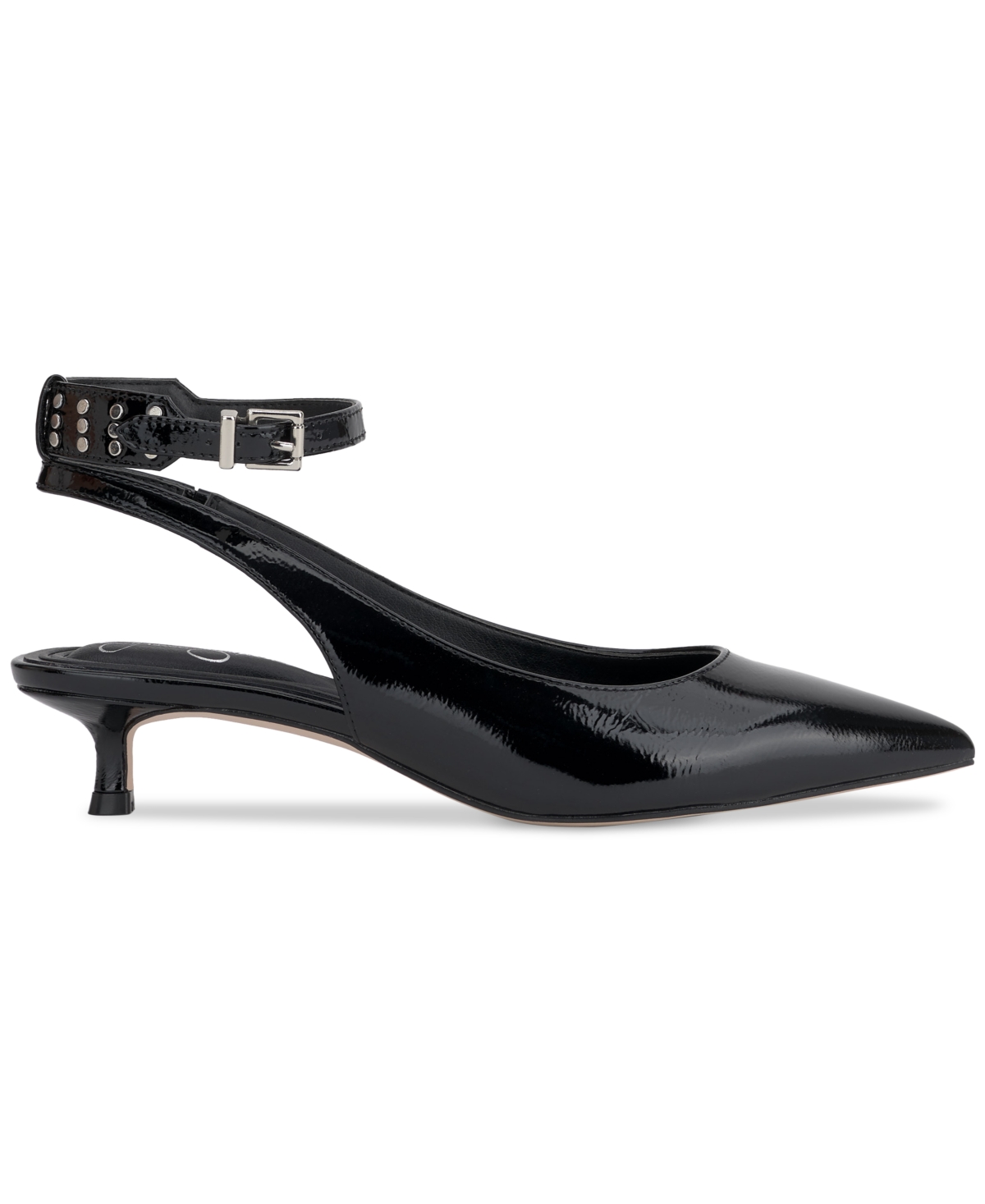 Jessica Simpson Women's Vellana Ankle-Strap Kitten-Heel Pumps