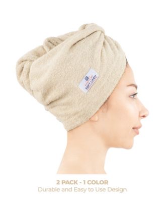 2-Pack Hair Drying Towels, 26" x 13"