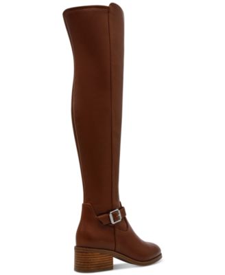 Women's Elyse Over-The-Knee Buckle Block Heel Boot