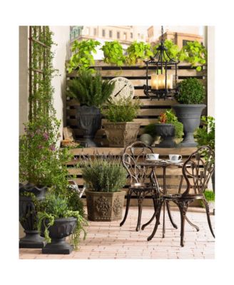 Song Birds 13.5" Bronze Pendant Chandelier, Rustic Cage Design with Scavo Glass, 4-Light Fixture for Dining Room, Kitchen & Foyer