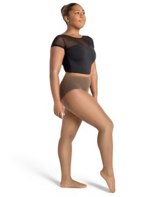 Plus Size Professional Fishnet Seamless Tight