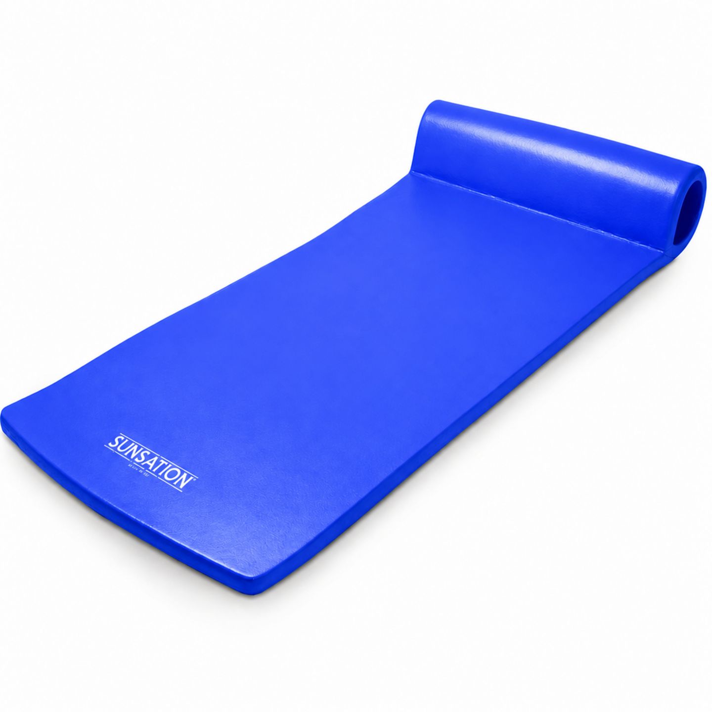 Детская игрушка TRC Recreation Sunsation 1.75" Thick Foam Lounger Raft Pool Float, Indigo Blue — фото 1