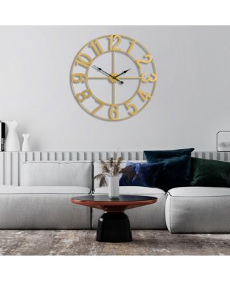 32 inch Large Wall Clock for Living Room Decor, Bedroom, Office and More