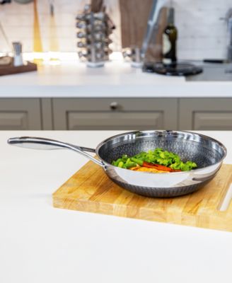 DiamondClad Stainless Steel Aluminum Core 12" Hybrid Wok