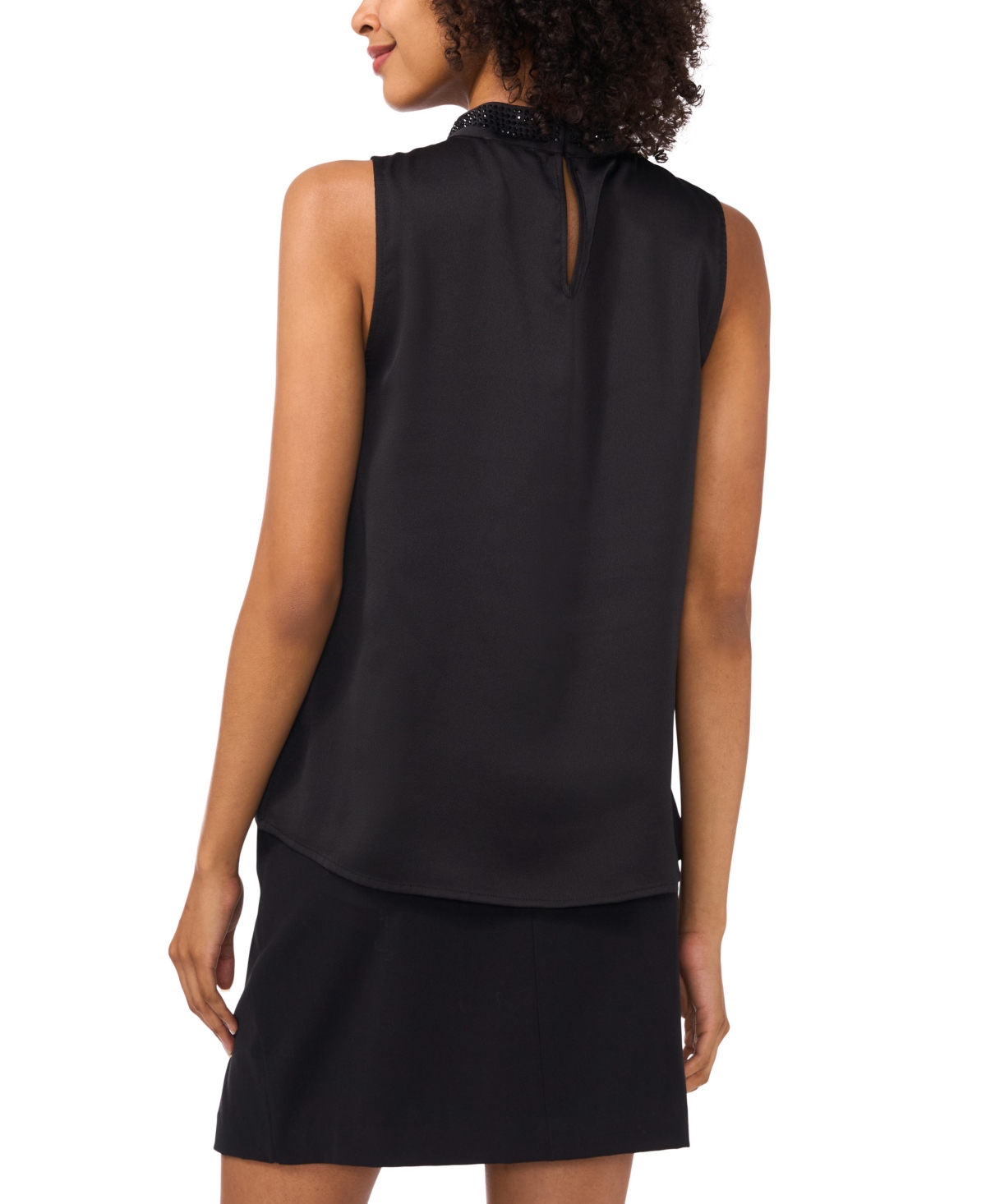 Vince Camuto Women's Sleeveless Mock-Neck Top