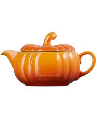 Stoneware Pumpkin 14-Oz. Gravy Boat with Lid
