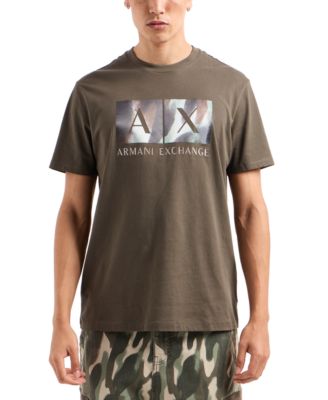 A|X Armani Exchange - Men's Short Sleeve Crewneck Box Logo T-Shirt