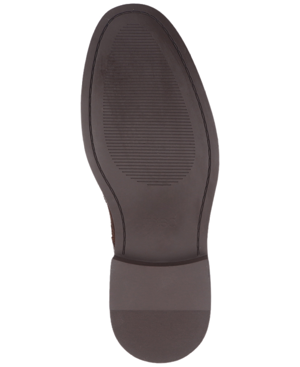 Bar Iii Men's Dabneyy Leather Wingtip Boot, Created For Macy's In Brown Leather,suede