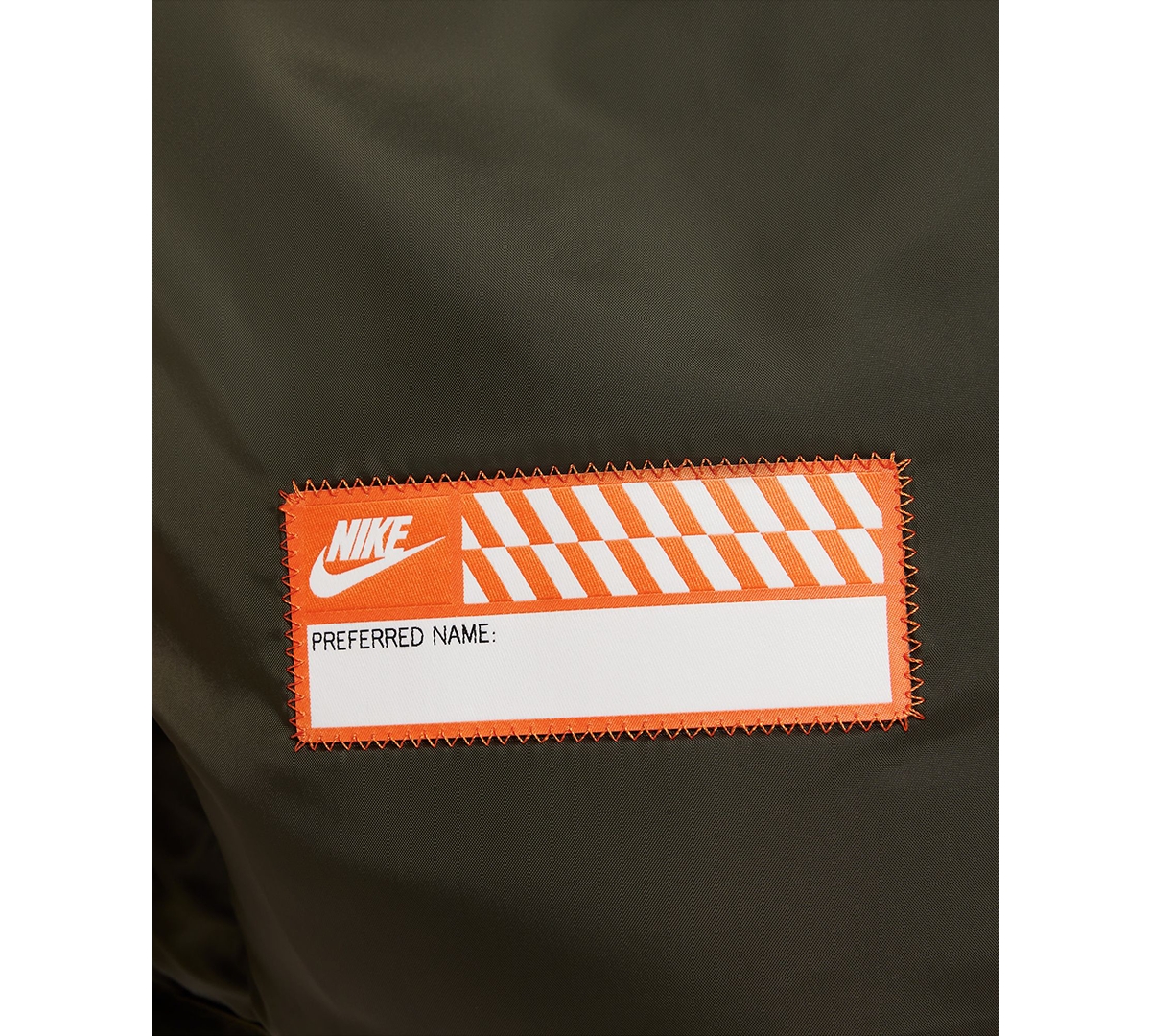 Nike Sportswear Big Kids Lightweight Synthetic Fill Hooded Coat -cargo Khaki/white