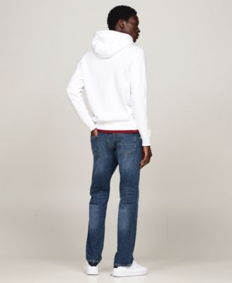 Мужская толстовка с вышитым логотипом Tommy Hilfiger