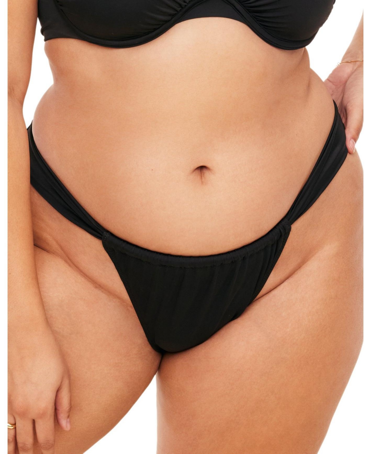 Plus Size Bobbie Swimwear Bikini Panty - Dark blue