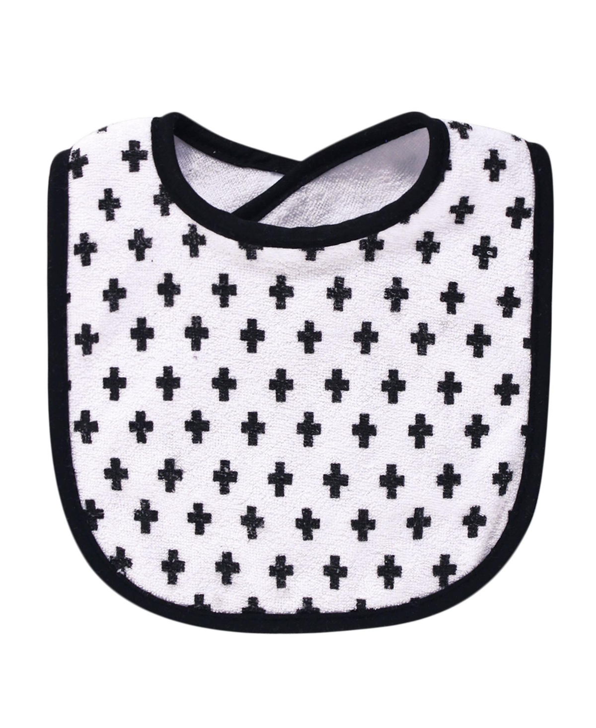 Hudson Baby Cotton Drooler Bib, 10-Pack