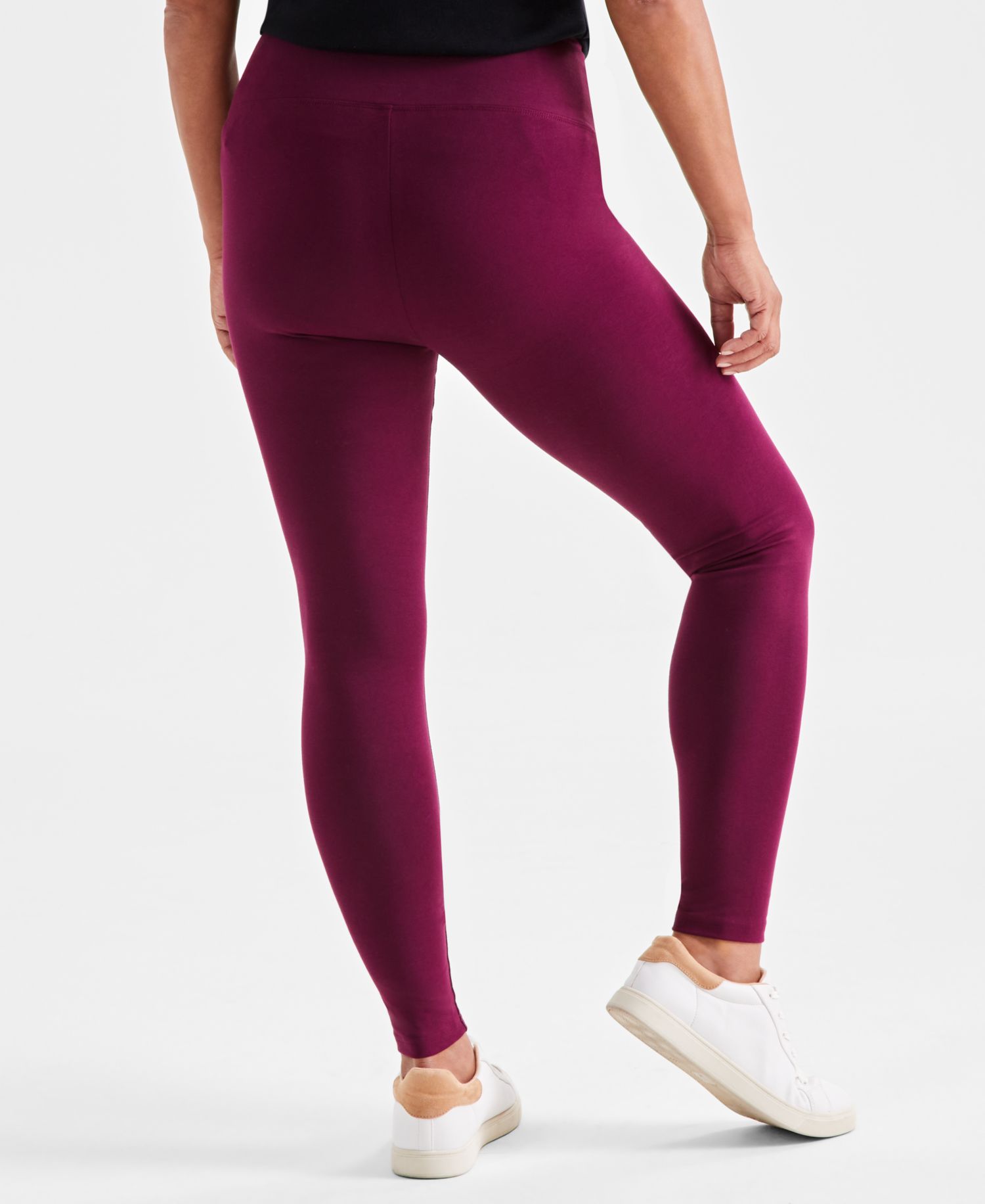 Petite High-Rise Basic Leggings