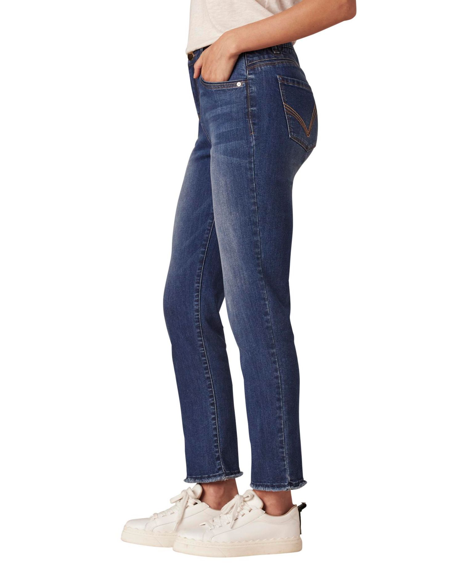 Women's "Ab" Solution Slim Straight Leg Jean