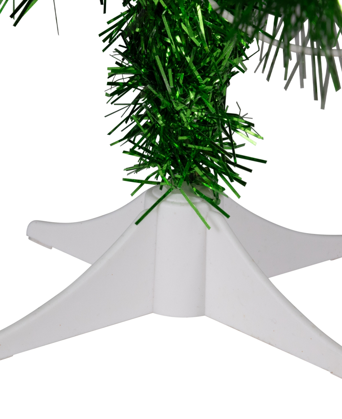 Northlight 2' Paradise Lime Green Tinsel Pine Artificial Tree In Green