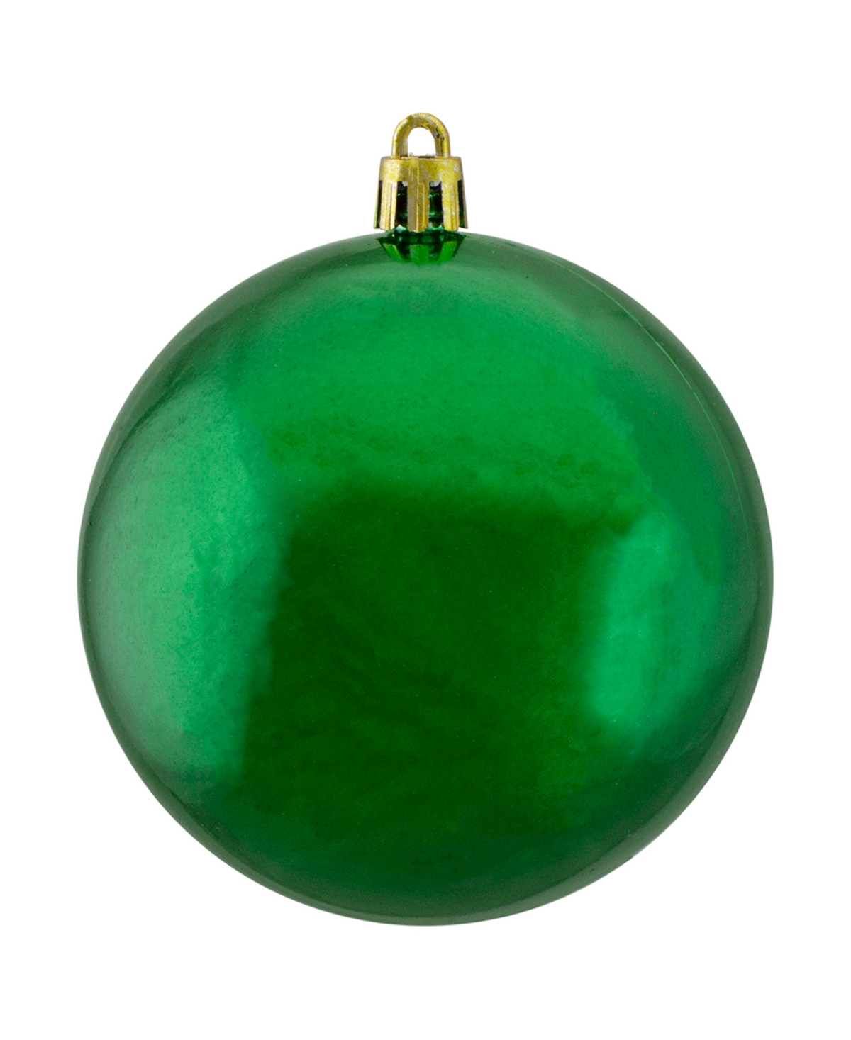 Northlight Green Shatterproof Shiny Christmas Ball Ornaments 3.25-inch In Green