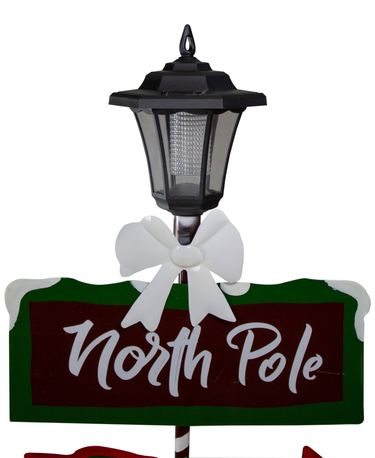 Northlight North Pole Light Up Christmas Yard Art In Red