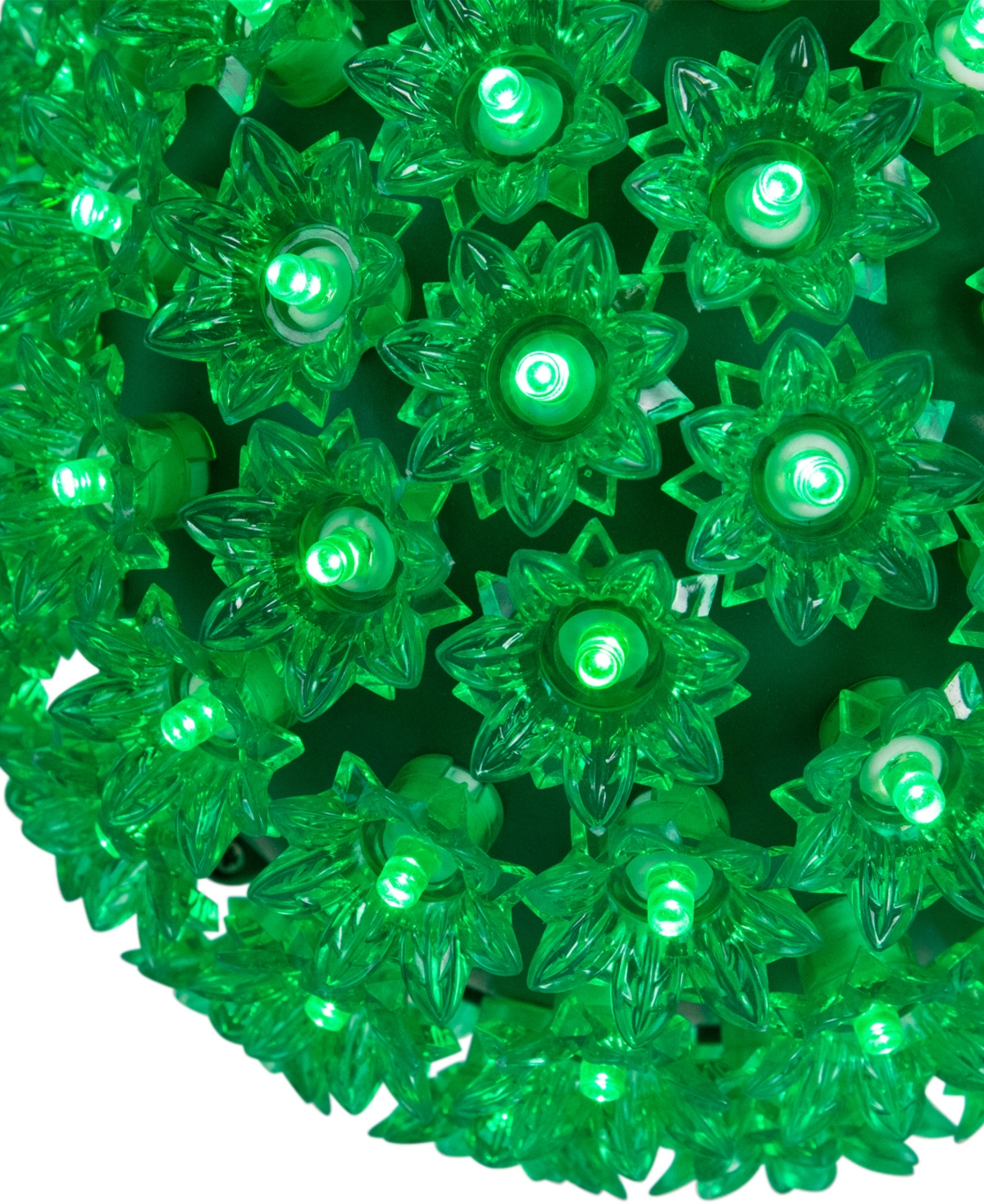 Northlight Led Starlight Sphere Outdoor Decoration- 7.5-inch In Green