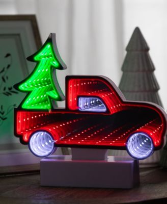 LED 3D Christmas Truck Tunnel Light - 7.25-Inch