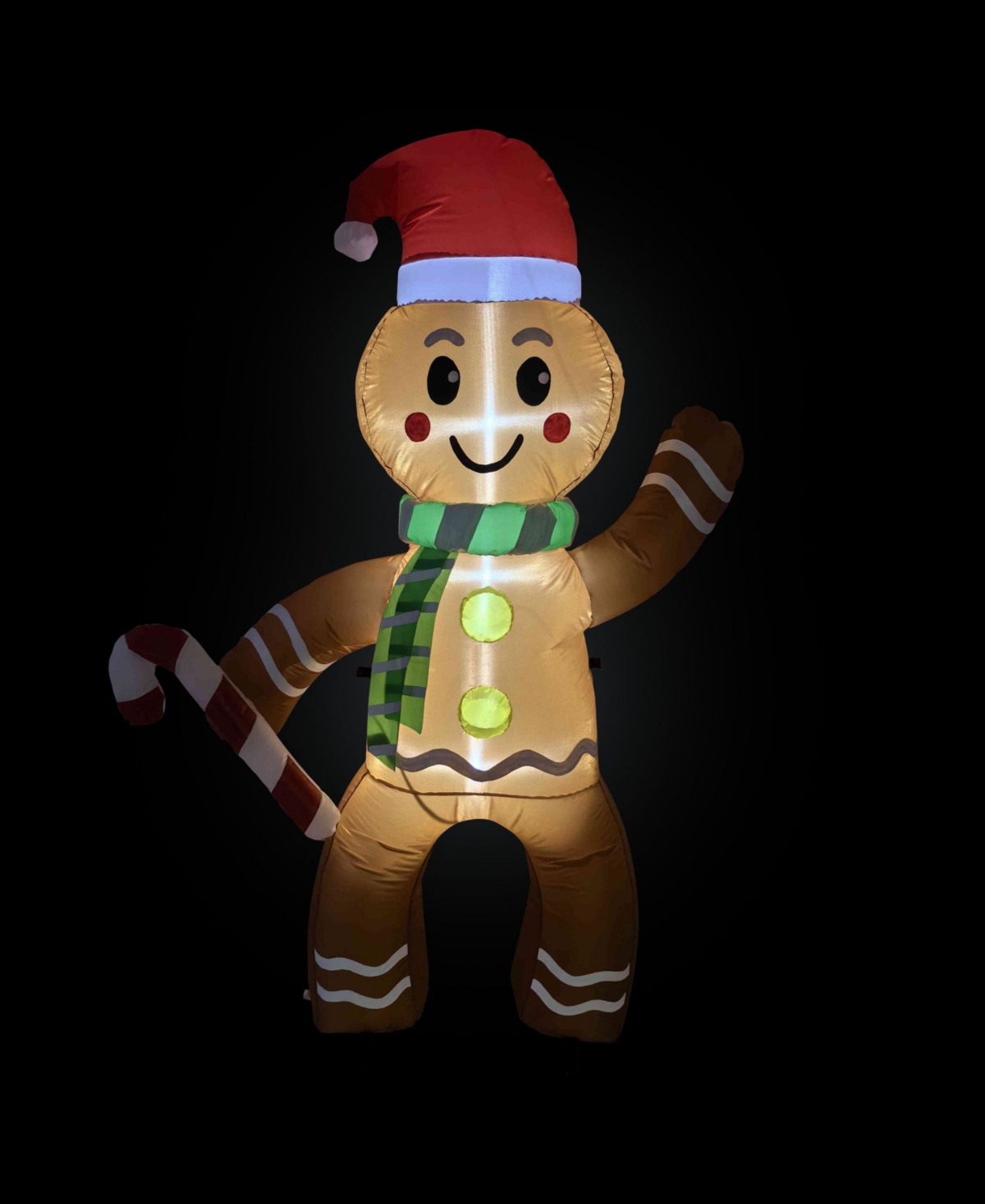 Northlight Inflatable Gingerbread Man In Brown